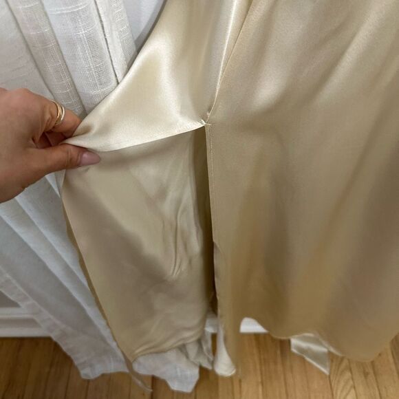 Reformation Alani Silk Halter Maxi Dress - Picture 3 of 7